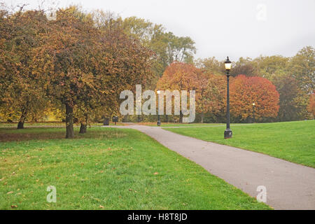 Primrose Hill sur un dimanche après-midi d'automne, Londres Banque D'Images