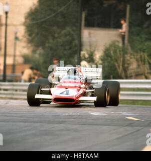 GP ESPAGNE 1971 ICKX Ferrari 312B 2 Banque D'Images