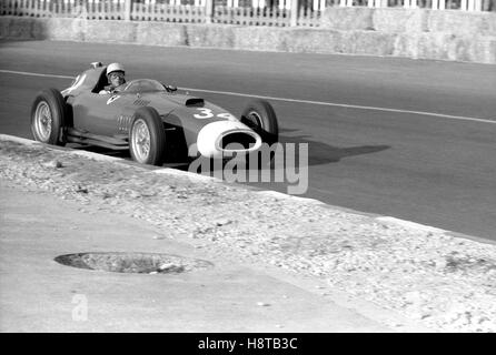 PESCARA 1957 GP LUIGI MUSSO LANCIA FERRARI 801 Banque D'Images