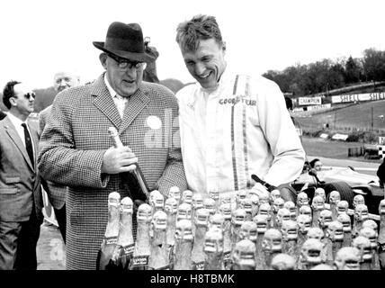 1967 RACE OF CHAMPIONS PRATIQUE DAN GURNEY EAGLE WESLAKE HARRY CHAMPAGNE Banque D'Images