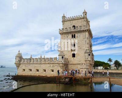 La Tour de Belém, Lisbonne, Portugal Banque D'Images