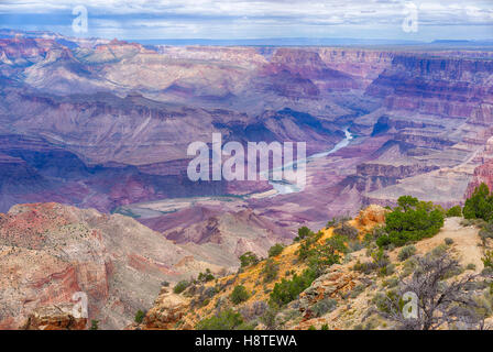 Le parc national du grand canyon, en Arizona, États-Unis Banque D'Images