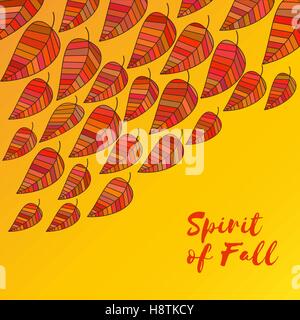 esprit d’automne Illustration de Vecteur