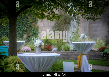 Tableaux indiquant pour une cérémonie de mariage Banque D'Images