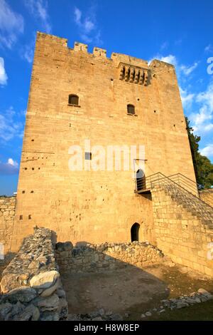 Château Kolossi Kolossi,, de Chypre, de Méditerranée orientale Banque D'Images