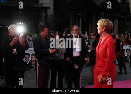 Emma Thompson assiste à BRIDGET JONE'S Baby film premiere Londres le 05 septembre, 2016 Banque D'Images