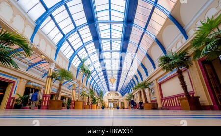 Le Floral Hall, Winter Gardens, Blackpool, Lancashire, Royaume-Uni. Banque D'Images