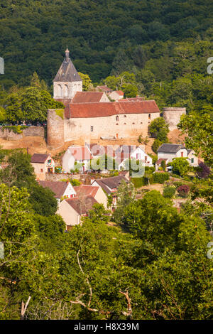 Le beau village de Gargillese Dampierre en France. Banque D'Images