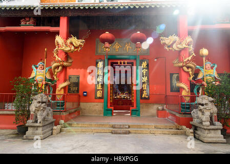 Guan Di Temple, également connu sous le nom de Kuan Ti Temple dans le quartier chinois. Kuala Lumpur. La Malaisie Banque D'Images