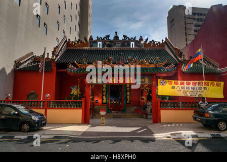 Guan Di Temple, également connu sous le nom de Kuan Ti Temple dans le quartier chinois. Kuala Lumpur, Malaisie Banque D'Images