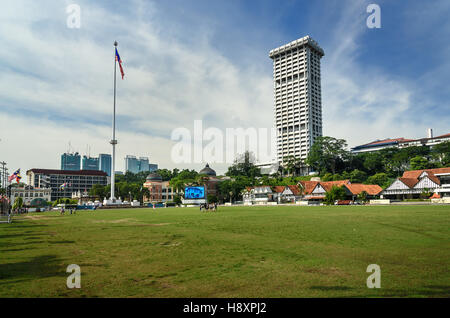 Merdeka Square, Place de l'indépendance ou Dataran Merdeka, dans le centre de la ville. Kuala Lumpur, Malaisie Banque D'Images