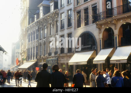 Rue de la Bourse. Lille. France Banque D'Images