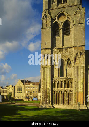 St Margarets Église et hôtel de ville. Kings Lynn. Le Norfolk. L'Angleterre. UK Banque D'Images