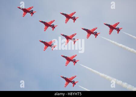 Des flèches rouges aerobatic team Banque D'Images