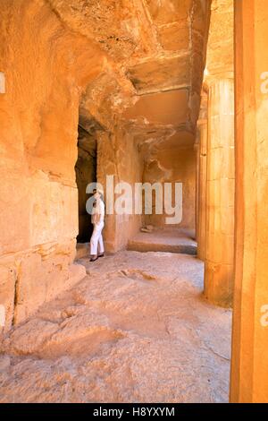 Tombes des rois, Paphos, Chypre, Méditerranée orientale Banque D'Images