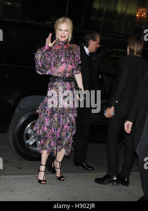 NEW YORK, NY 16 Novembre : Nicole Kidman à la Weinstein Company présente le New York premiere du lion au MoMA à New York.16 Novembre 2016. Credit:RW/MediaPunch MediaPunch Crédit : Inc/Alamy Live News Banque D'Images