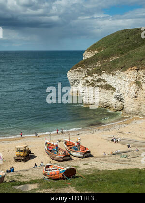 North Landing, Flamborough Head, East Yorkshire Banque D'Images