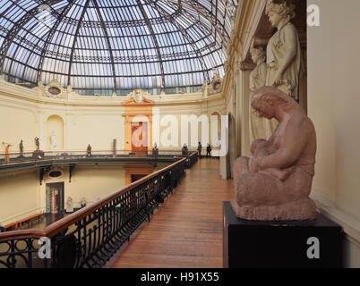 Le Chili, Santiago, Chili Vue de l'intérieur du Musée national des beaux-arts (MNBA). Banque D'Images