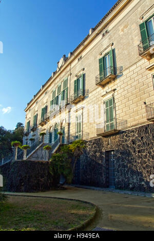 Villa Floridiana, duc de Martina Musée National de la céramique, Naples, Campanie, Italie Banque D'Images