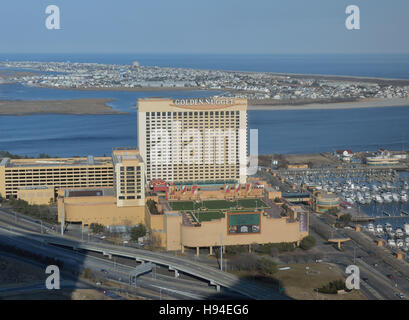 Le Golden Nugget Casino resort de la Borgata Atlantic City New Jersey USA Banque D'Images