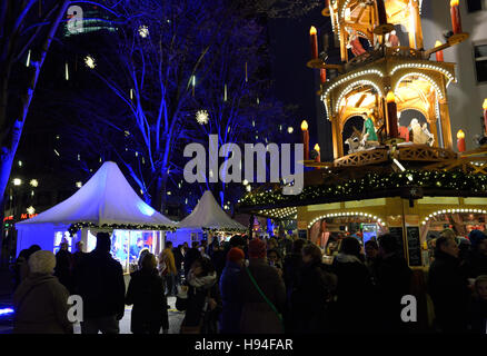 Noël Marché gendarme de l'UE Allemagne Berlin Banque D'Images