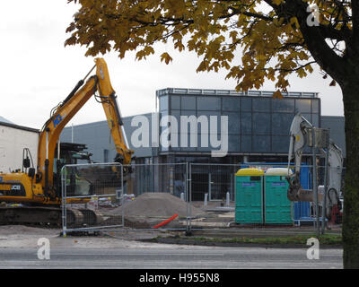 Westgate, Morecambe, Lancashire, Royaume-Uni. 18 Nov, 2016. Le premier aperçu de Morecambe's new £5m Accueil Boutique bonnes affaires à Morecambe qui a été construit sur le site de l'ancienne Focus sortie DIY qui a fermé en 2011, le nouveau magasin réunira 70 emplois à Morecambe lorsque l'ouverture du magasin Crédit : David Billinge/Alamy Live News Banque D'Images