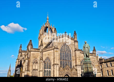 Royaume-uni, Ecosse, Lothian, Édimbourg, vue de la cathédrale St Giles'. Banque D'Images