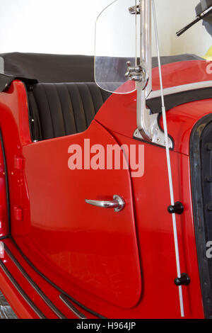 Détail de rouge 1953 MG Midget TD Banque D'Images