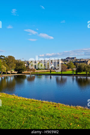 Royaume-uni, Ecosse, Lothian, Édimbourg, vue de l'Inverleith Park. Banque D'Images