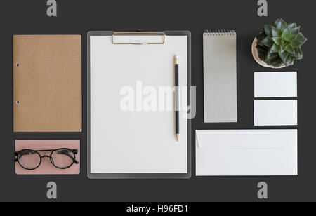 L'arrêt de la paperasserie Document Organisation Concept Banque D'Images