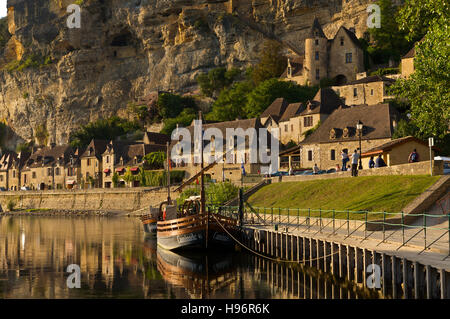 La Roque Gageac, Dordogne, France Banque D'Images