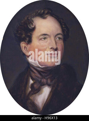 THOMAS MOORE (1779-1852) poète et écrivain irlandais chanson Banque D'Images