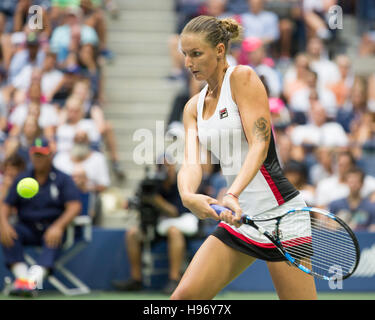 KAROLINA PLISKOVA (CZE) à l'US Open 2016 championnats dans Flushing Meadows, New York, USA Banque D'Images