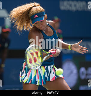 NAOMI Osaka (JPN) à l'US Open 2016 championnats dans Flushing Meadows, New York, USA Banque D'Images