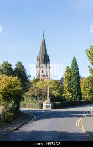 Holy Trinity Church, Church Road, Sunningdale Village, Surrey, Angleterre, Royaume-Uni Banque D'Images