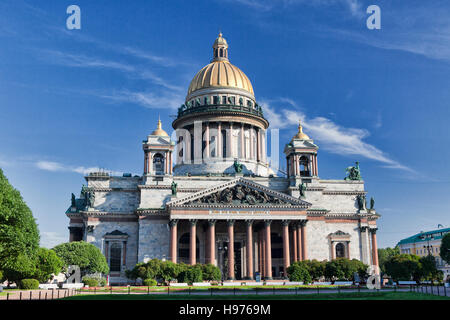 Cathédrale St Isaacs. St Petersbourg. La Russie Banque D'Images