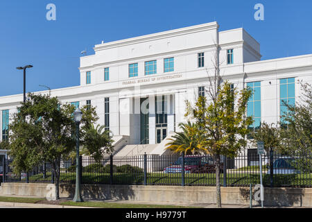 Le Federal Bureau of Investigation (FBI) Le Bureau de Mobile, Alabama. Banque D'Images