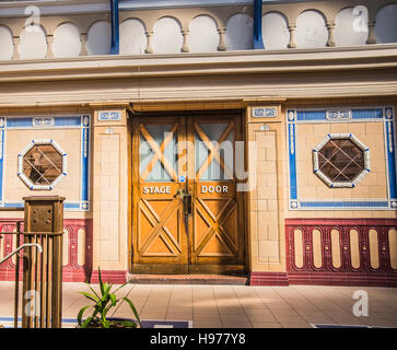 Entrée porte des jardins d'hiver Blackpool England Ray Boswell Banque D'Images