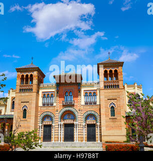 Jardins du parc Maria Luisa de Séville en Andalousie Espagne Banque D'Images