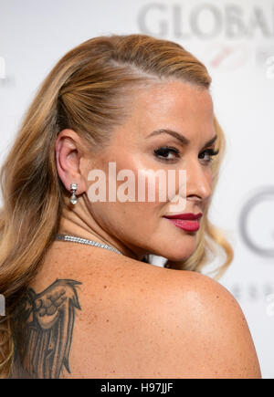 Anastacia arrivant au Gala de charité Cadeaux mondial, à l'hôtel Corinthia, dans Whitehall Place, London. Banque D'Images