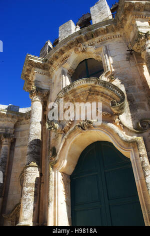 San'Antonio da Padova église de Buscemi, Sicile, Italie Banque D'Images