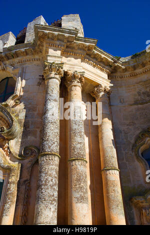 San'Antonio da Padova église de Buscemi, Sicile, Italie Banque D'Images