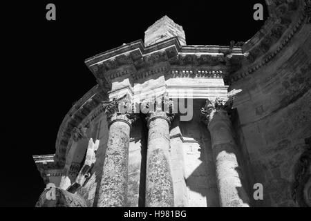 San'Antonio da Padova église de Buscemi, Sicile, Italie Banque D'Images