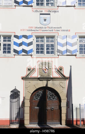 038884 : Pavillon de chasse , maintenant l'hôtel de ville dans le quartier de Möhringen an der Donau, Schwäbische Alb, Jura souabe, Bade-Wurtemberg, Allemagne Banque D'Images