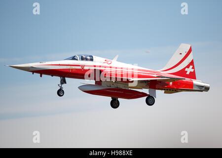 Patrouille Suisse Northrop F-5E Tiger ll Banque D'Images