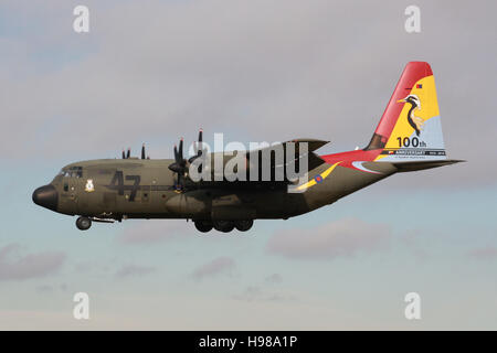 RAF ROYAL AIR FORCE ESCADRON 47 LOCKHEED C130J Banque D'Images