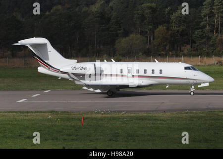 BOMBARDIER CHALLENGER 350 jet privé. JETS NET Banque D'Images