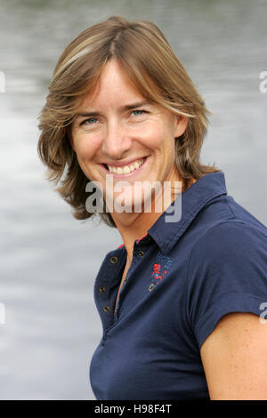 Katherine Grainger médaillé d'or olympique Banque D'Images