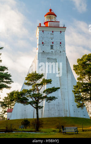 Phare, Kopu, Tallinn, Estonie, l'un des plus anciens en Europe Banque D'Images