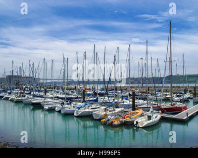 Marina à Lisbonne, Portugal Banque D'Images